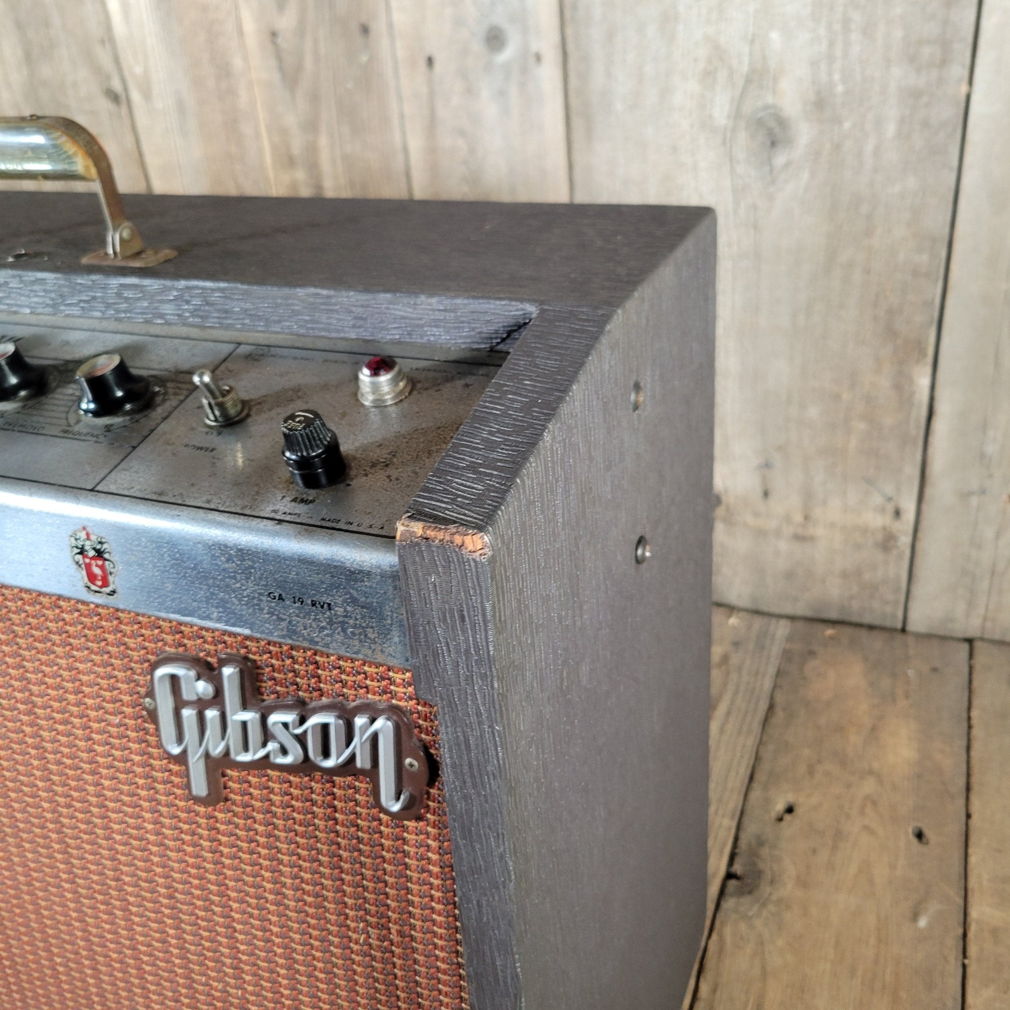 Gibson GA 19 RVT Falcon with Anti "Tone Suck" Mod 1963 Vintage Guitar Amp - Mahar's Vintage Guitars