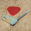 Gibson Gold pickguard bracket mount ES Les Paul - 1960s - Mahar's Vintage Guitars