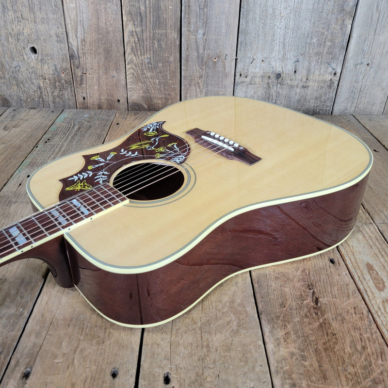 Gibson Hummingbird Natural 2023 – LR Baggs Pickup, All - Solid Wood, Mint Condition Acoustic - Electric - Mahar's Vintage Guitars