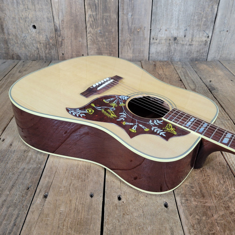 Gibson Hummingbird Natural 2023 – LR Baggs Pickup, All - Solid Wood, Mint Condition Acoustic - Electric - Mahar's Vintage Guitars