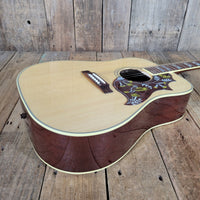 Gibson Hummingbird Natural 2023 – LR Baggs Pickup, All - Solid Wood, Mint Condition Acoustic - Electric - Mahar's Vintage Guitars