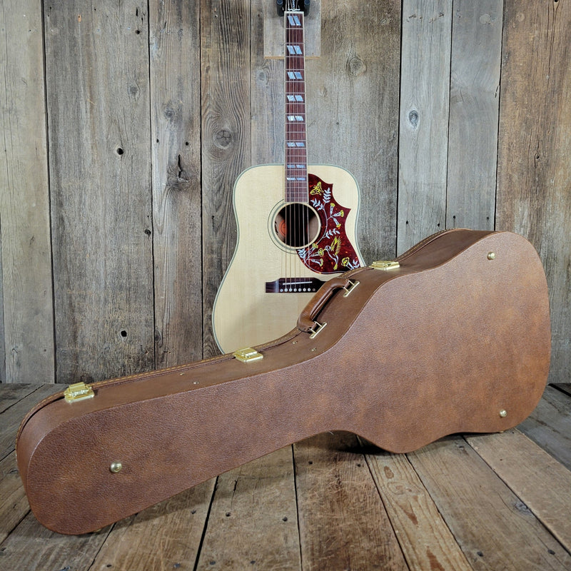 Gibson Hummingbird Natural 2023 – LR Baggs Pickup, All - Solid Wood, Mint Condition Acoustic - Electric - Mahar's Vintage Guitars