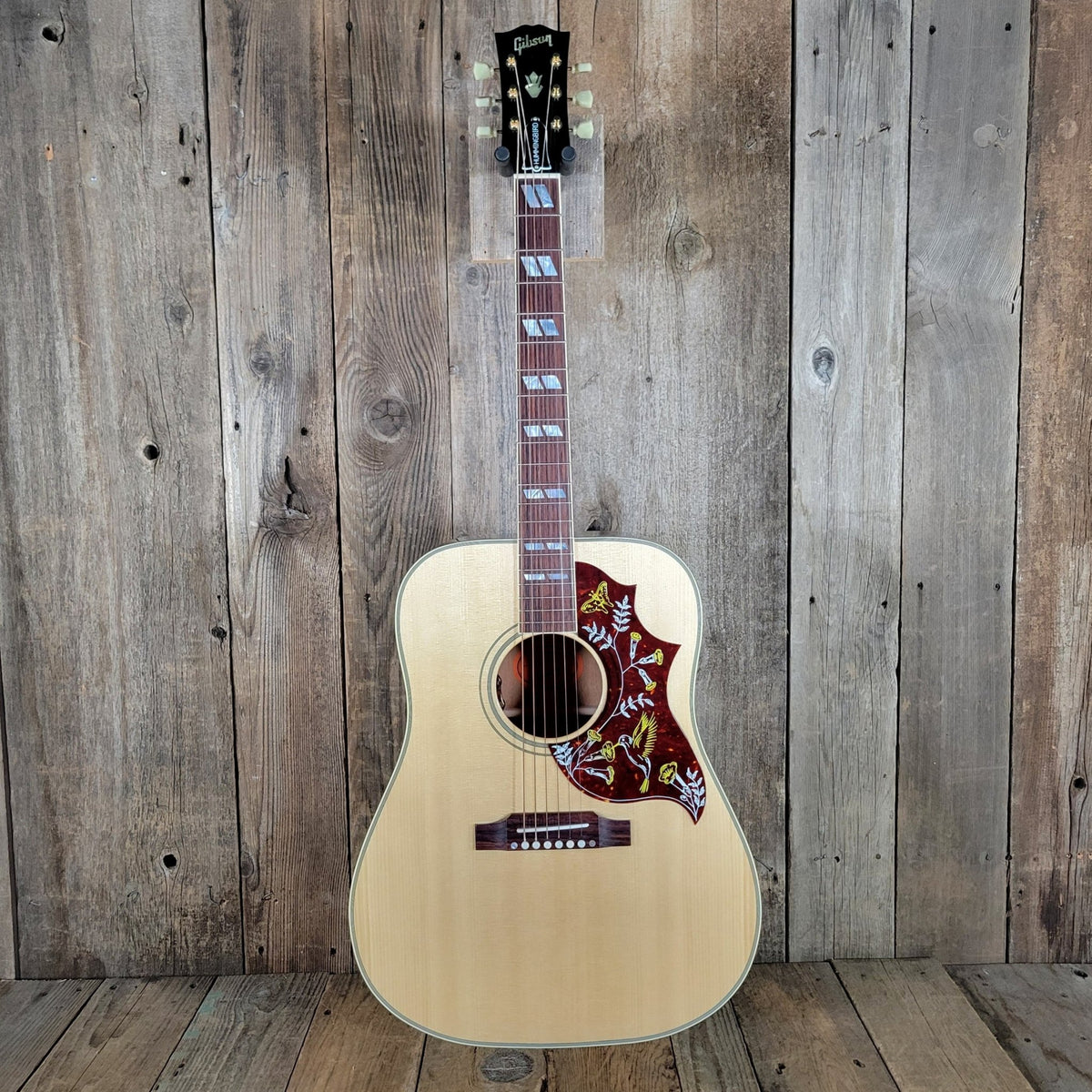 Gibson Hummingbird Natural 2023 – LR Baggs Pickup, All - Solid Wood, Mint Condition Acoustic - Electric - Mahar's Vintage Guitars