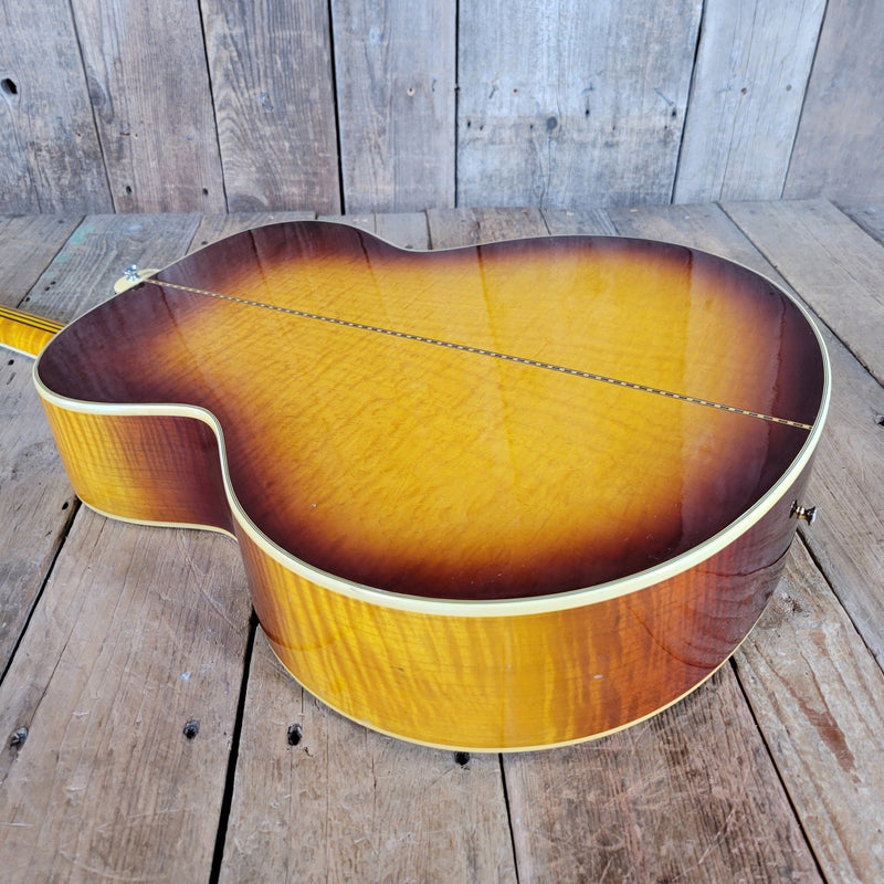 Gibson J - 200 1969 – Highly Flamed Maple, One of 174 Made, Vintage Super Jumbo Acoustic - Mahar's Vintage Guitars