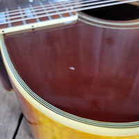 Gibson J - 200 1969 – Highly Flamed Maple, One of 174 Made, Vintage Super Jumbo Acoustic - Mahar's Vintage Guitars