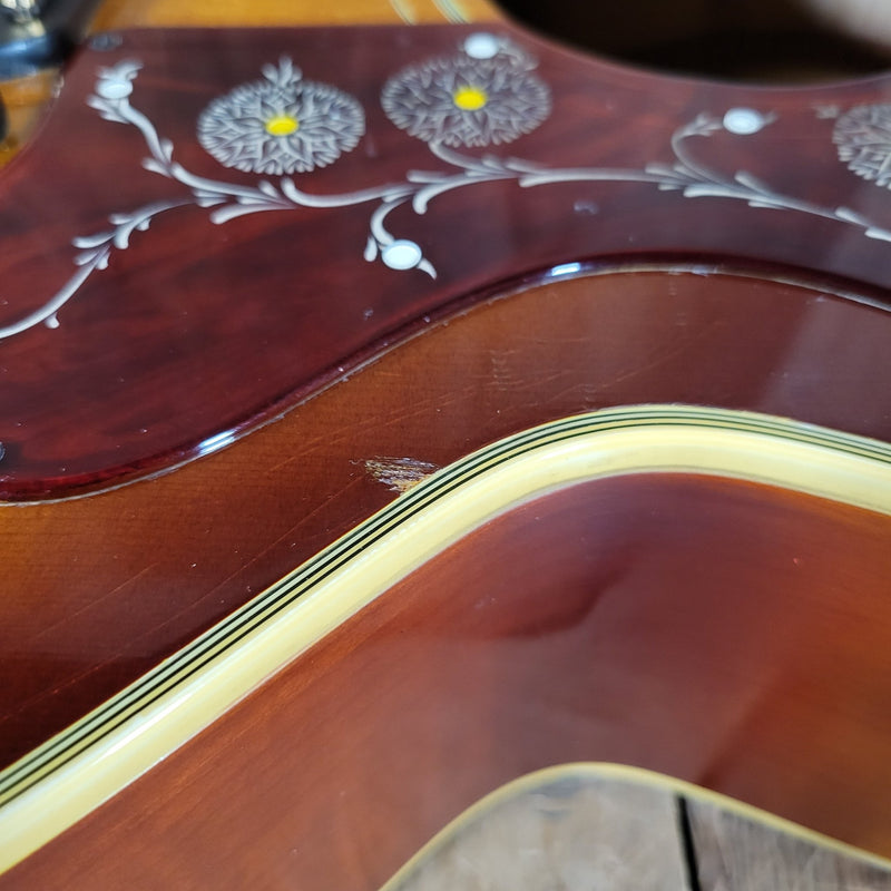 Gibson J - 200 1969 – Highly Flamed Maple, One of 174 Made, Vintage Super Jumbo Acoustic - Mahar's Vintage Guitars