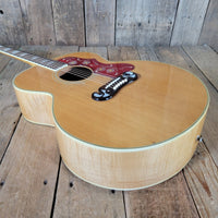 Gibson J - 200N 1968 Blonde – Original Case & Hang Tag, Vintage Acoustic - Mahar's Vintage Guitars