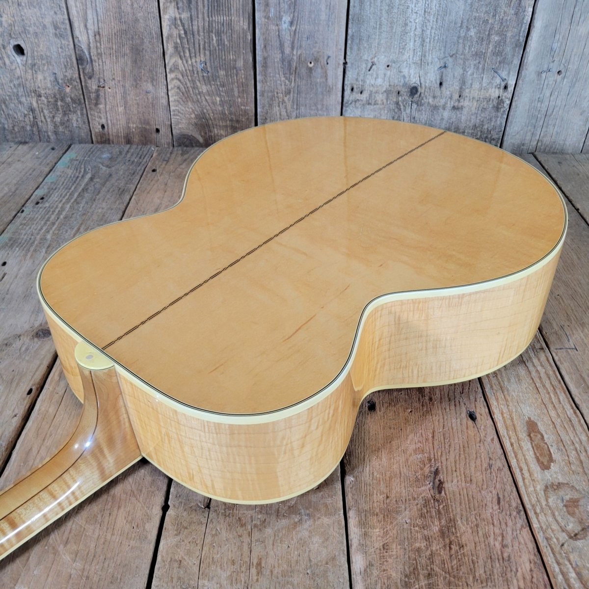 Gibson J - 200N 1968 Blonde – Original Case & Hang Tag, Vintage Acoustic - Mahar's Vintage Guitars