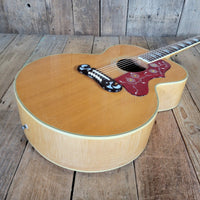 Gibson J - 200N 1968 Blonde – Original Case & Hang Tag, Vintage Acoustic - Mahar's Vintage Guitars