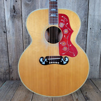 Gibson J - 200N 1968 Blonde – Original Case & Hang Tag, Vintage Acoustic - Mahar's Vintage Guitars