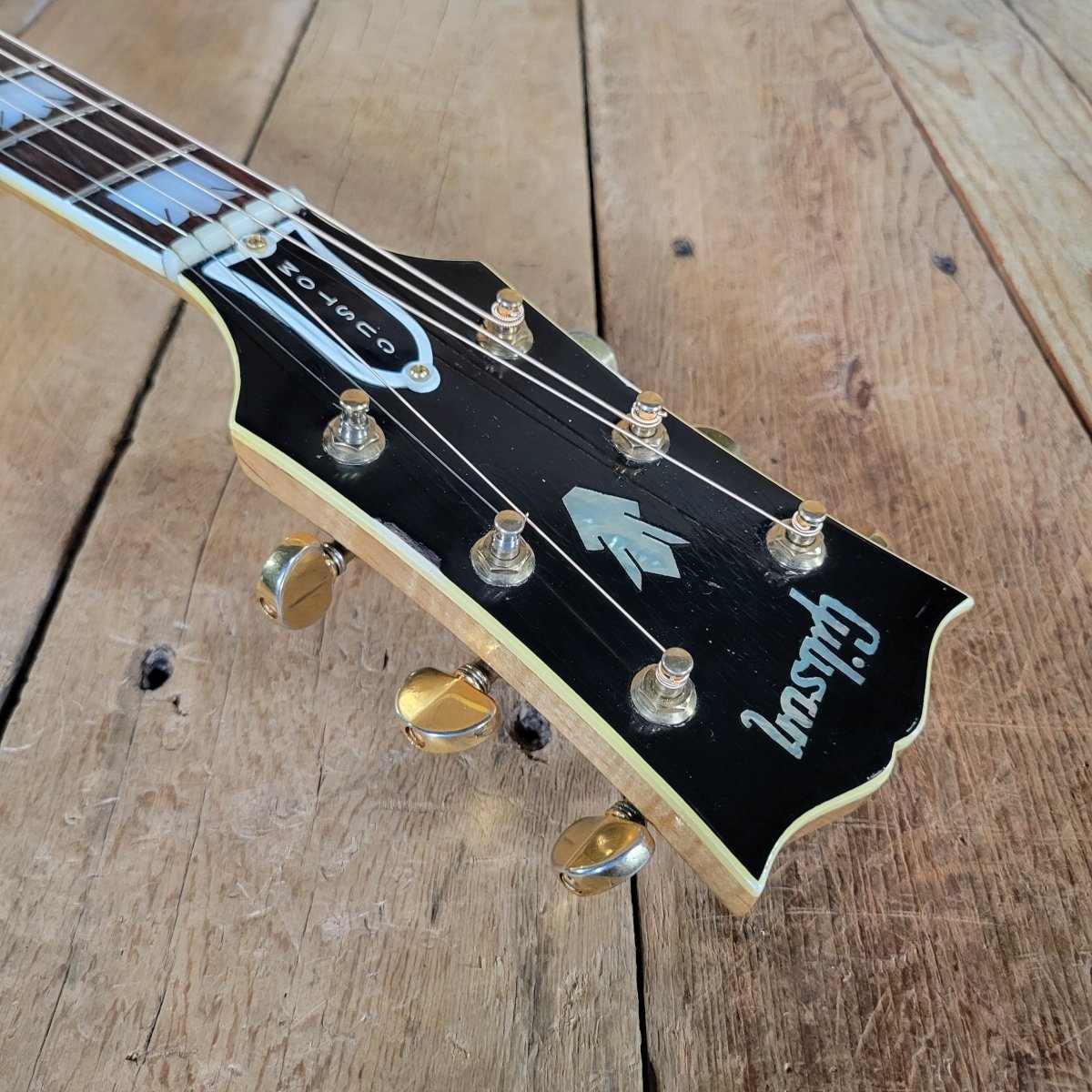 Gibson J - 200N 1968 Blonde – Original Case & Hang Tag, Vintage Acoustic - Mahar's Vintage Guitars