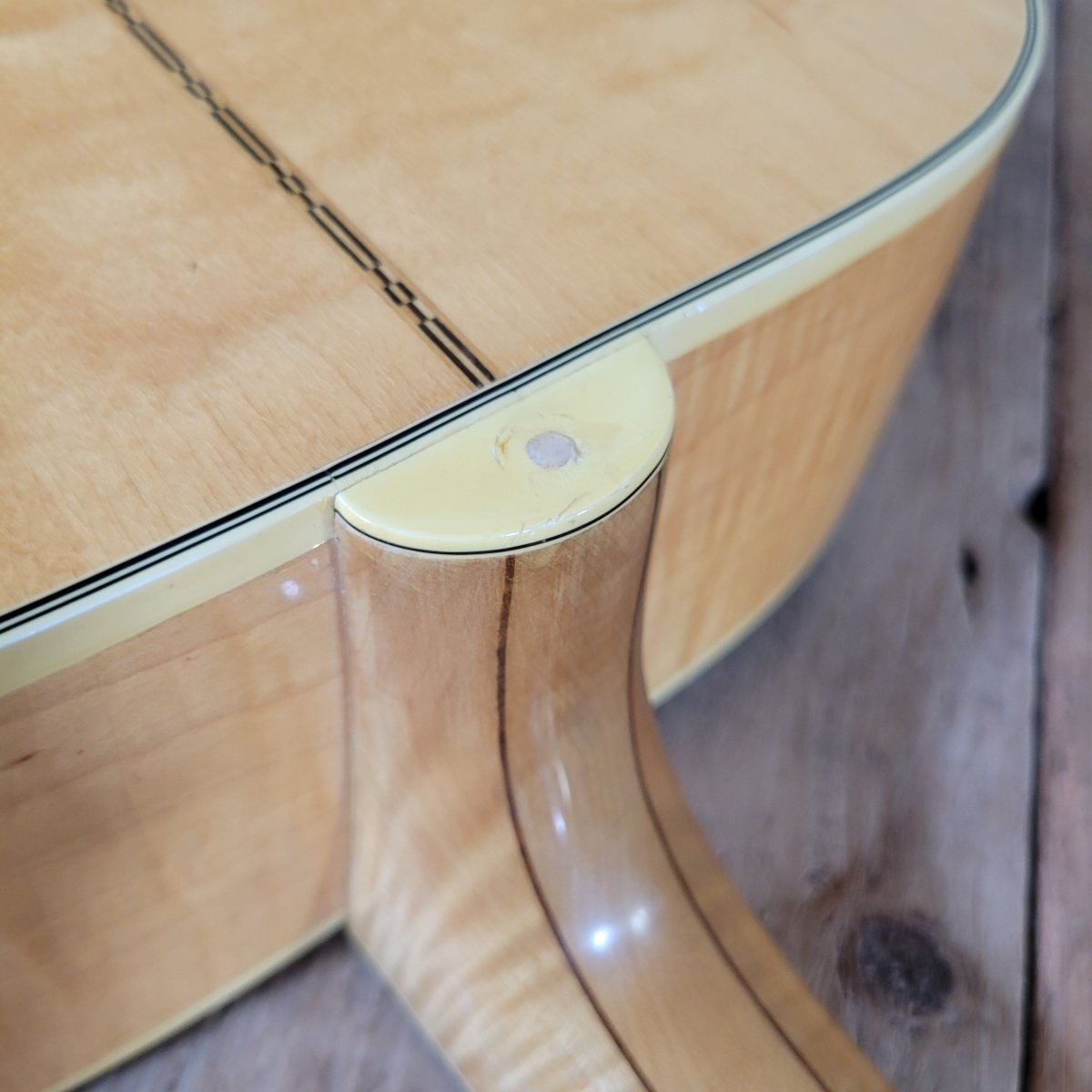 Gibson J - 200N 1968 Blonde – Original Case & Hang Tag, Vintage Acoustic - Mahar's Vintage Guitars