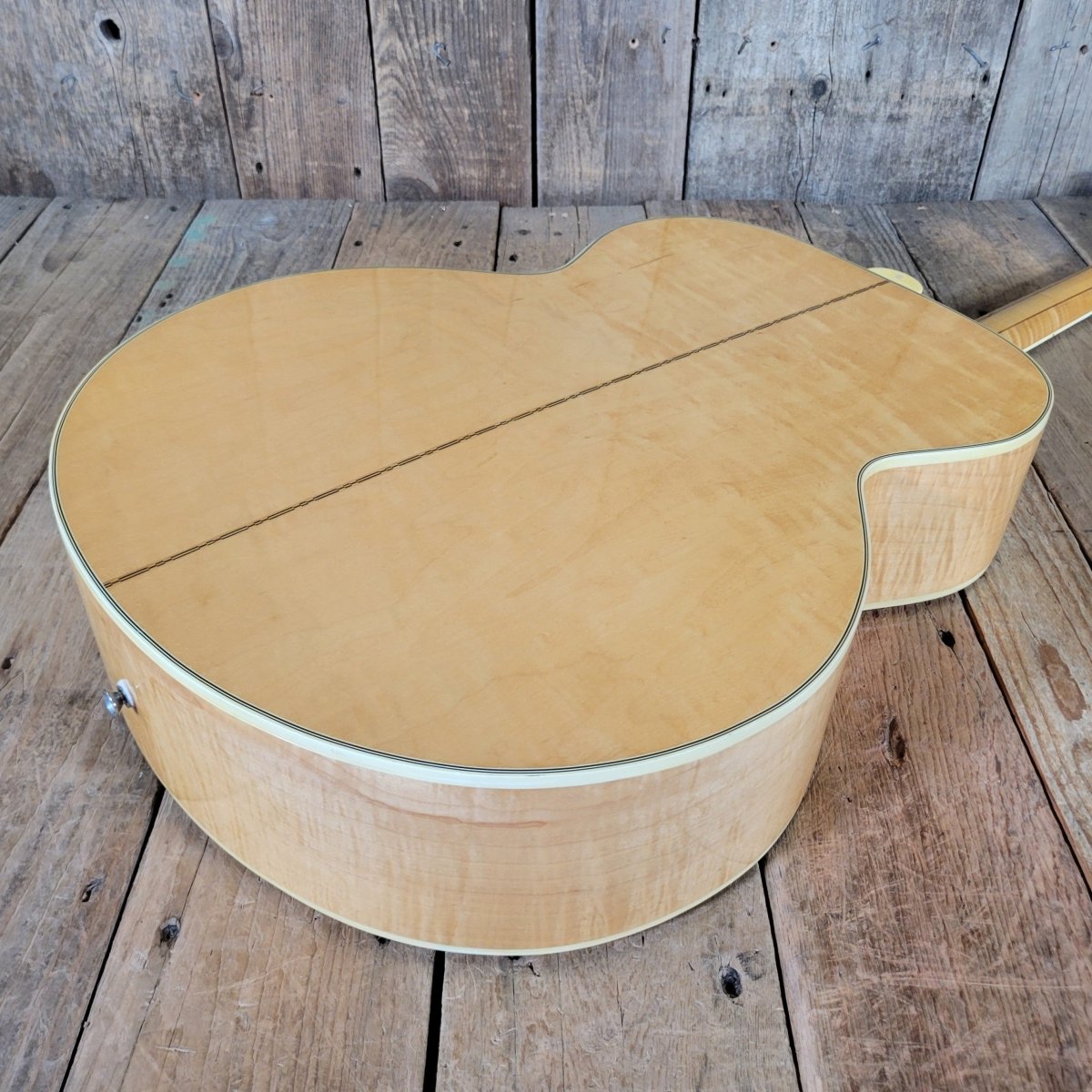 Gibson J - 200N 1968 Blonde – Original Case & Hang Tag, Vintage Acoustic - Mahar's Vintage Guitars