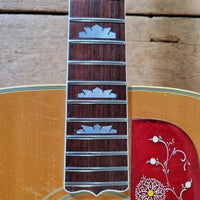 Gibson J - 200N 1968 Blonde – Original Case & Hang Tag, Vintage Acoustic - Mahar's Vintage Guitars