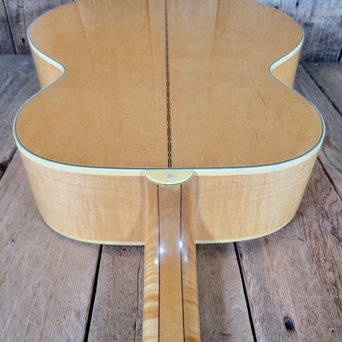 Gibson J - 200N 1968 Blonde – Original Case & Hang Tag, Vintage Acoustic - Mahar's Vintage Guitars