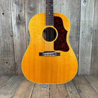Gibson J - 50 ADJ with Hang Tag, Gibson Pick Holder, strap 1957 Natural - Mahar's Vintage Guitars