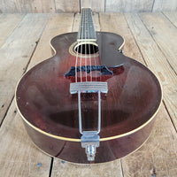 Gibson L-3 Acoustic Archtop 1920 Non-Original Tailpiece w/ Chipboard Case - Mahar's Vintage Guitars