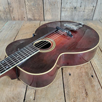 Gibson L-3 Acoustic Archtop 1920 Non-Original Tailpiece w/ Chipboard Case - Mahar's Vintage Guitars