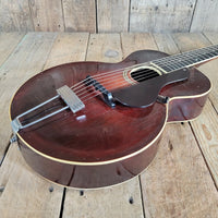 Gibson L-3 Acoustic Archtop 1920 Non-Original Tailpiece w/ Chipboard Case - Mahar's Vintage Guitars
