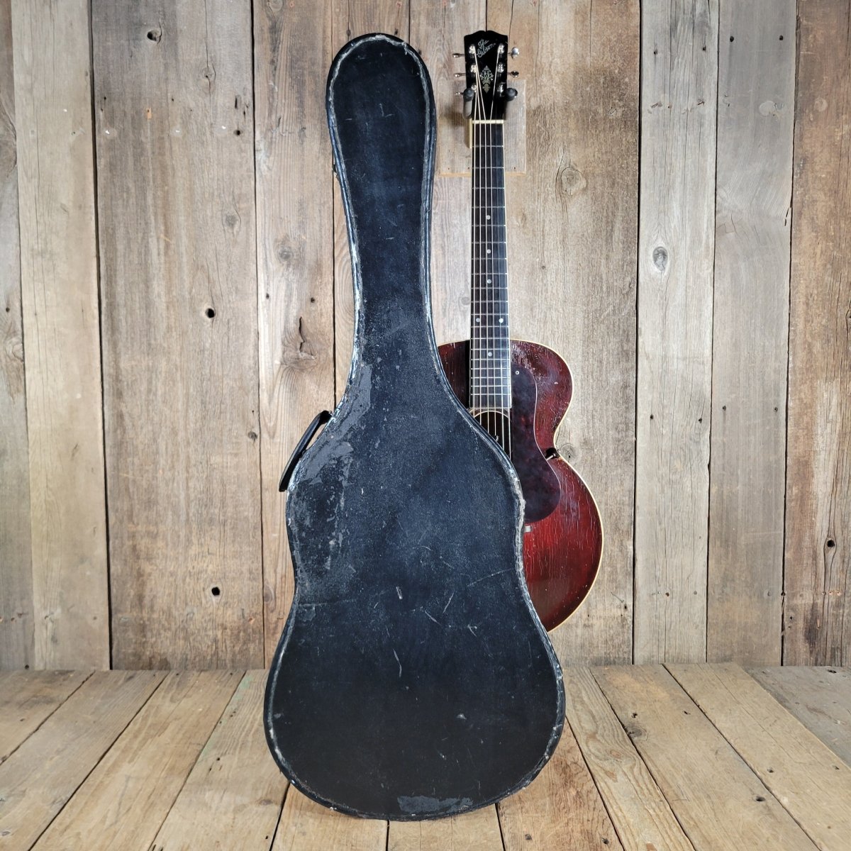 Gibson L-3 Acoustic Archtop 1920 Non-Original Tailpiece w/ Chipboard Case - Mahar's Vintage Guitars
