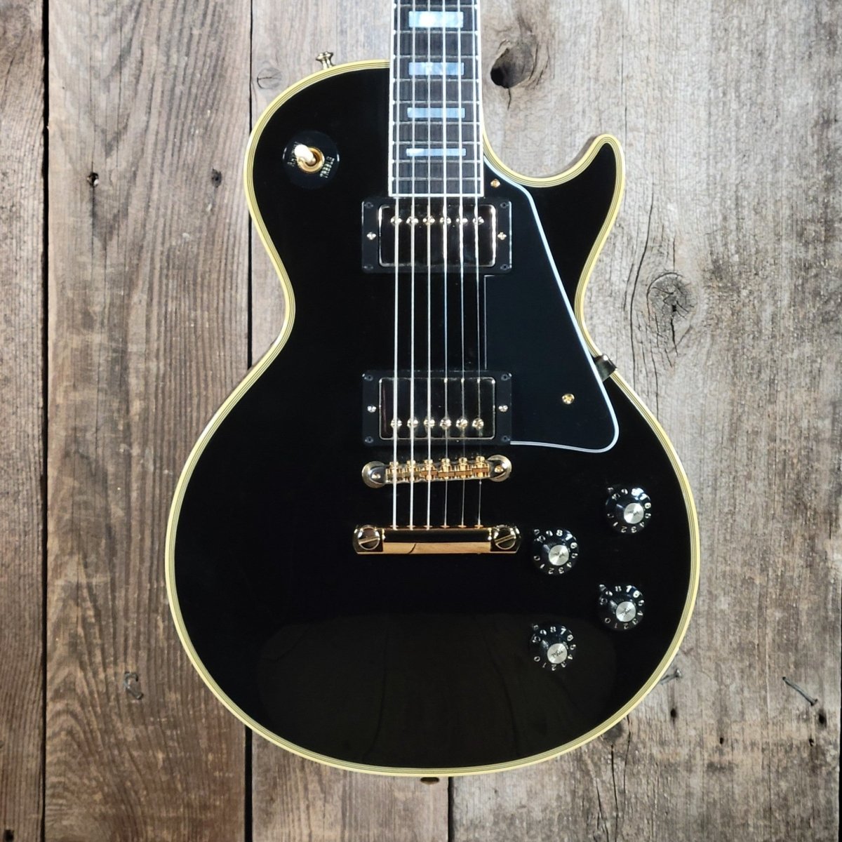 Gibson Les Paul ’68 Custom Reissue Black Beauty 2022 - Mahar's Vintage Guitars