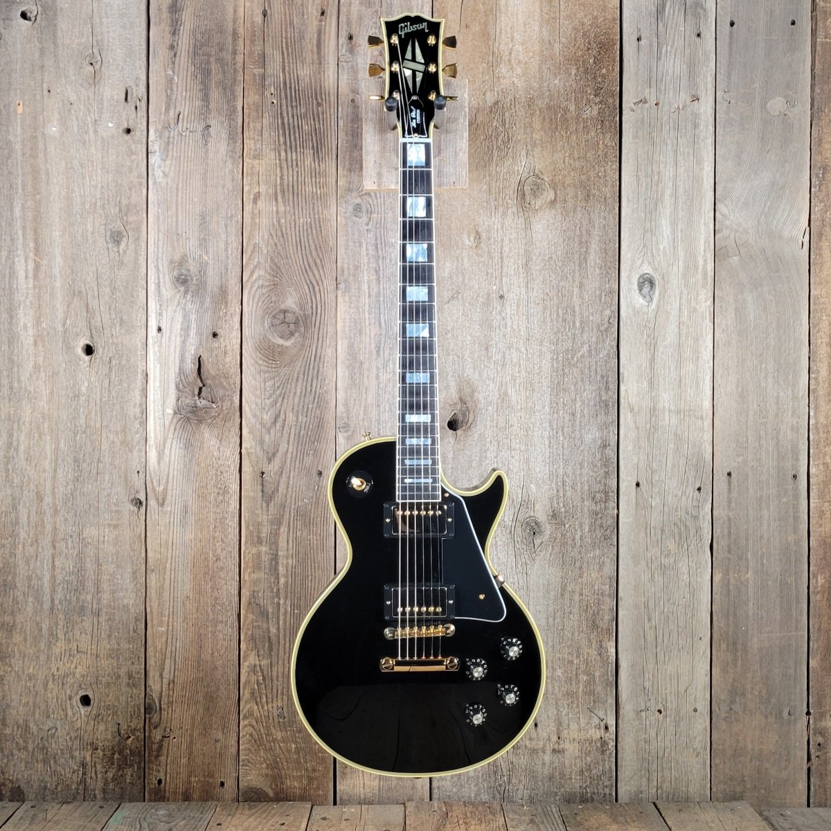 Gibson Les Paul ’68 Custom Reissue Black Beauty 2022 - Mahar's Vintage Guitars