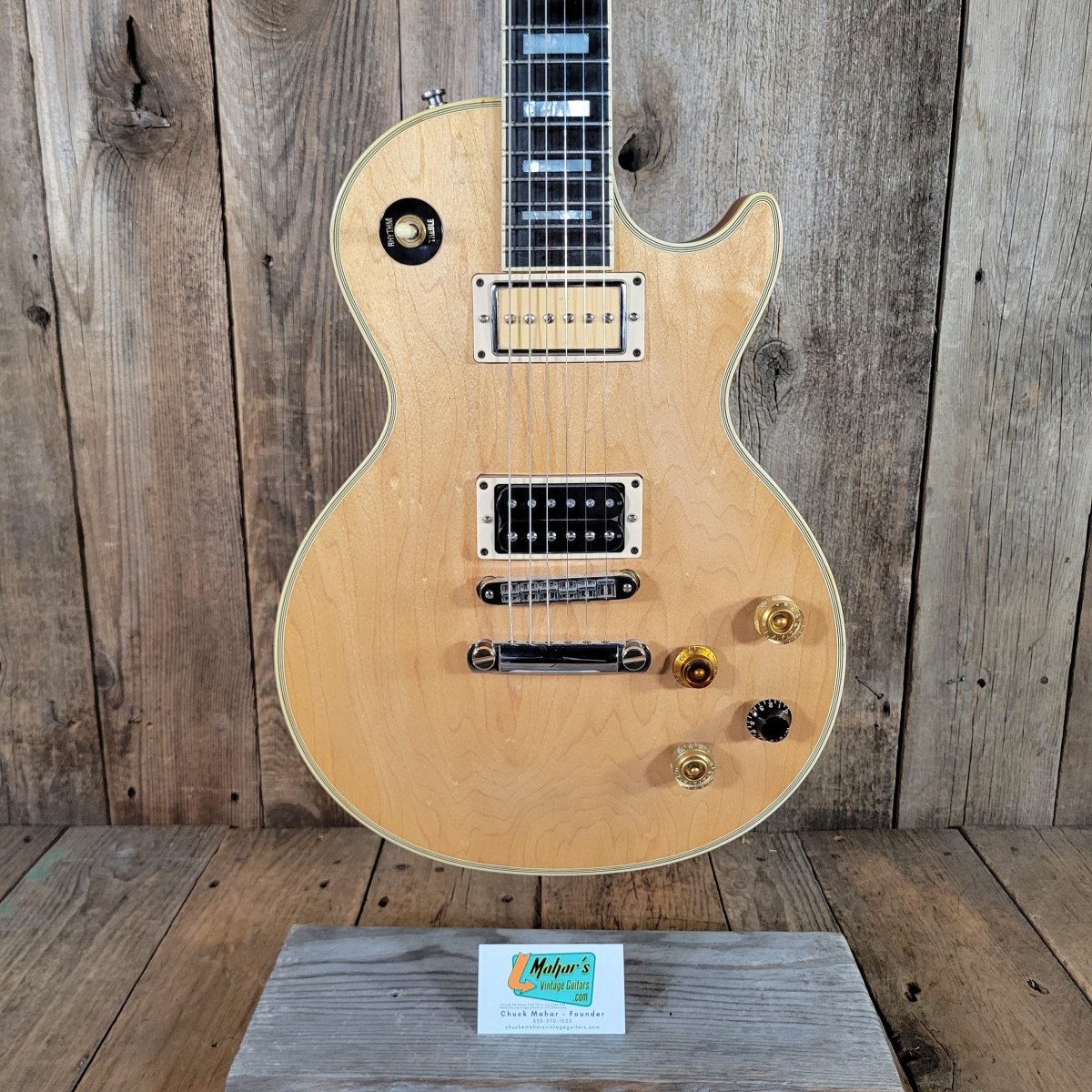 Gibson Les Paul Custom 1999 Pickup Demo — 6 Sets, Natural - Mahar's Vintage Guitars