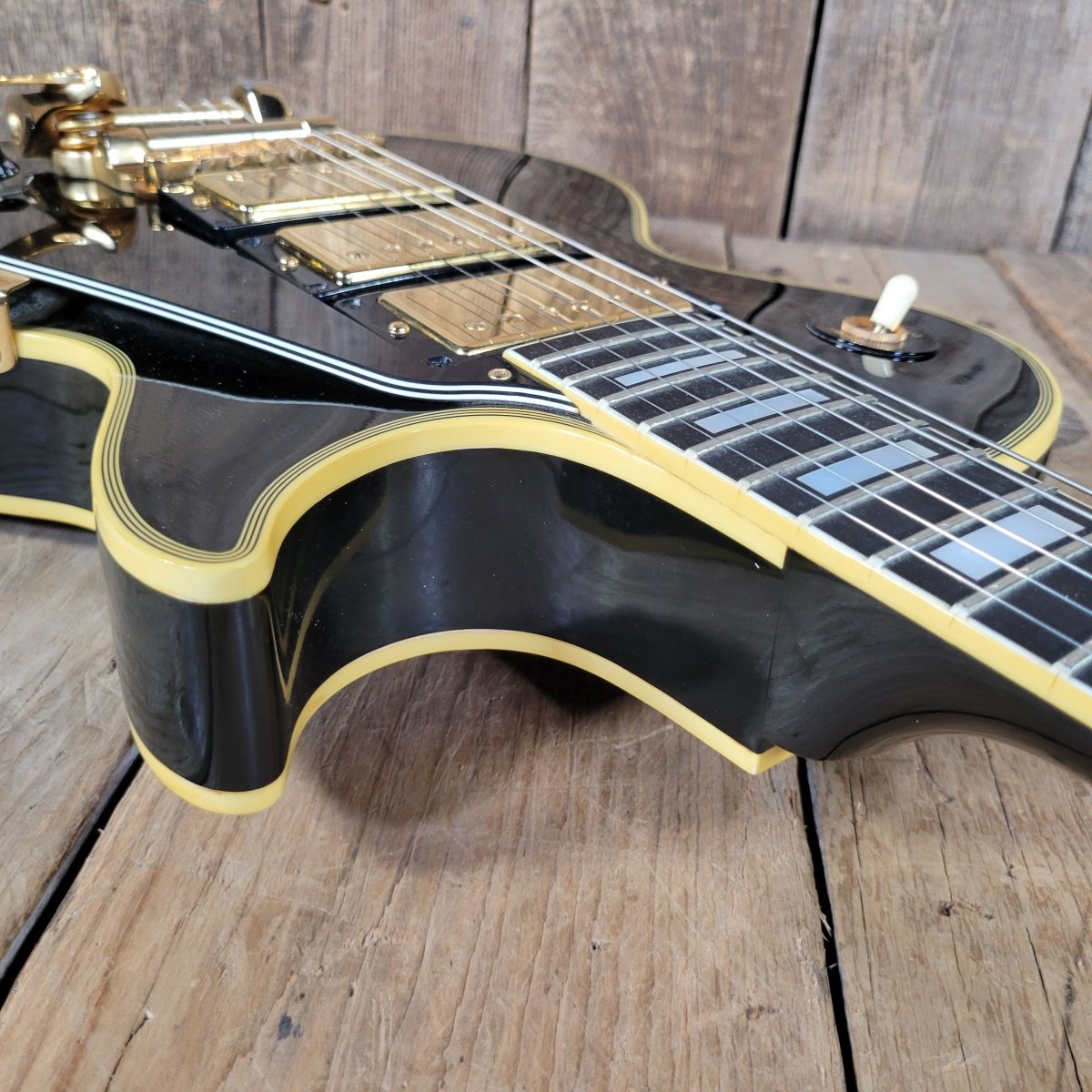 Gibson Les Paul Custom 57 Reissue 2007 Black Custom Art & Historic - Mahar's Vintage Guitars