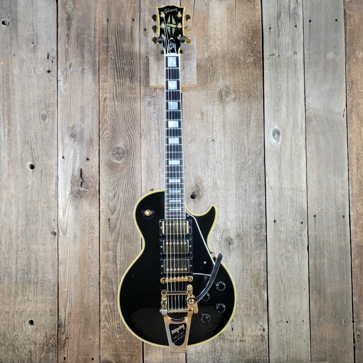Gibson Les Paul Custom 57 Reissue 2007 Black Custom Art & Historic - Mahar's Vintage Guitars