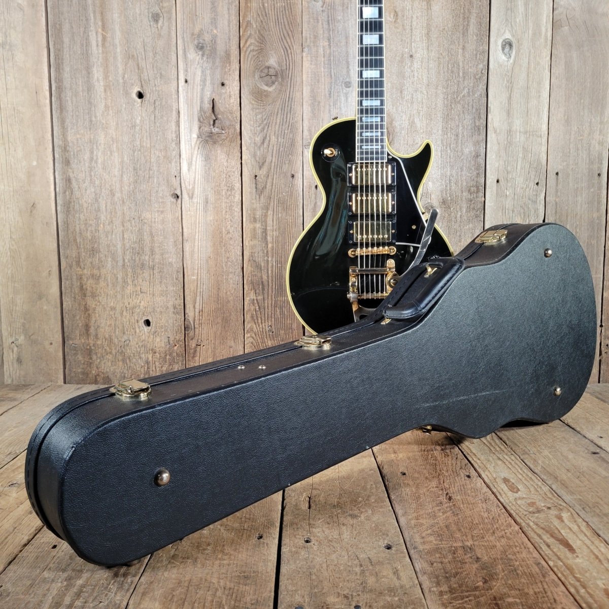 Gibson Les Paul Custom 57 Reissue 2007 Black Custom Art & Historic - Mahar's Vintage Guitars