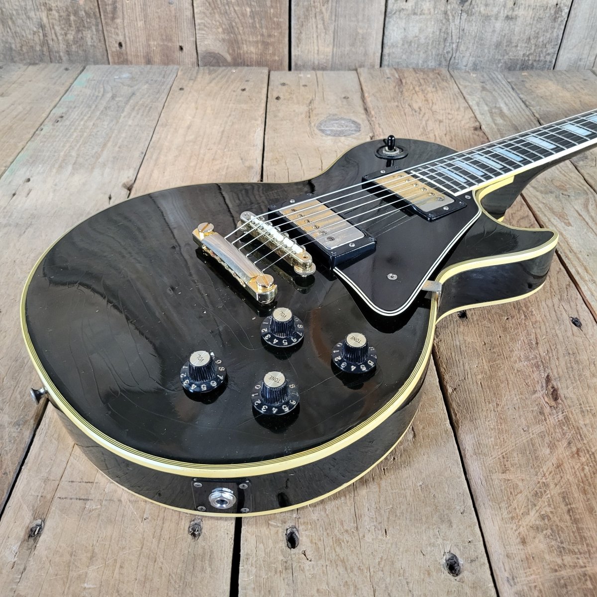 Gibson Les Paul Custom Black 1970 - Mahar's Vintage Guitars