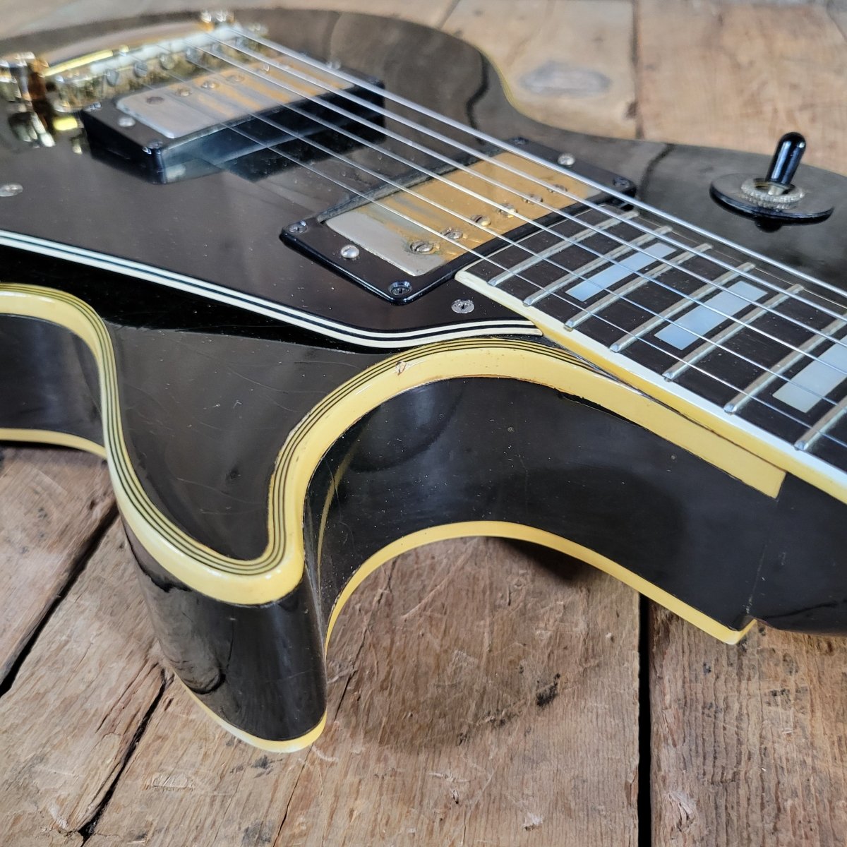 Gibson Les Paul Custom Black 1970 - Mahar's Vintage Guitars