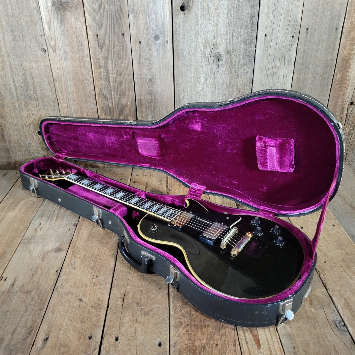 Gibson Les Paul Custom Black 1970 - Mahar's Vintage Guitars