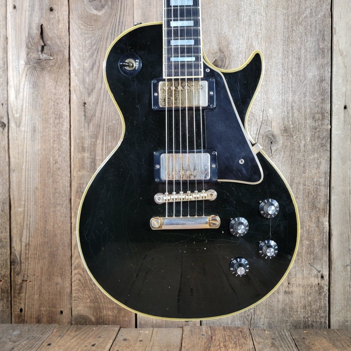 Gibson Les Paul Custom Black 1970 - Mahar's Vintage Guitars