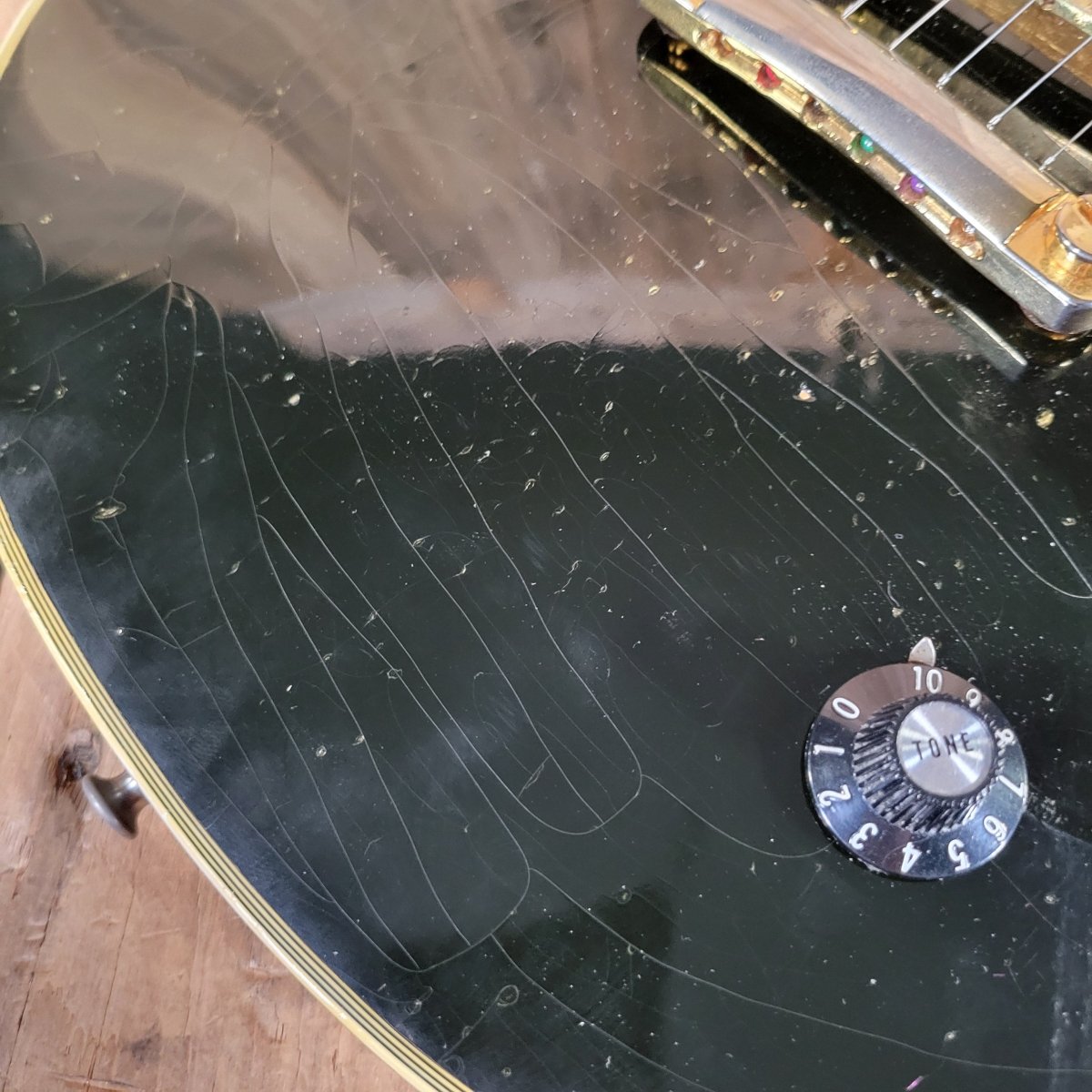 Gibson Les Paul Custom Black 1970 - Mahar's Vintage Guitars
