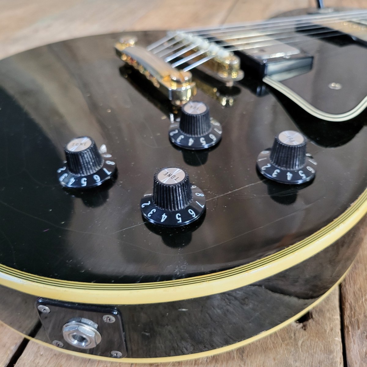 Gibson Les Paul Custom Black 1970 - Mahar's Vintage Guitars