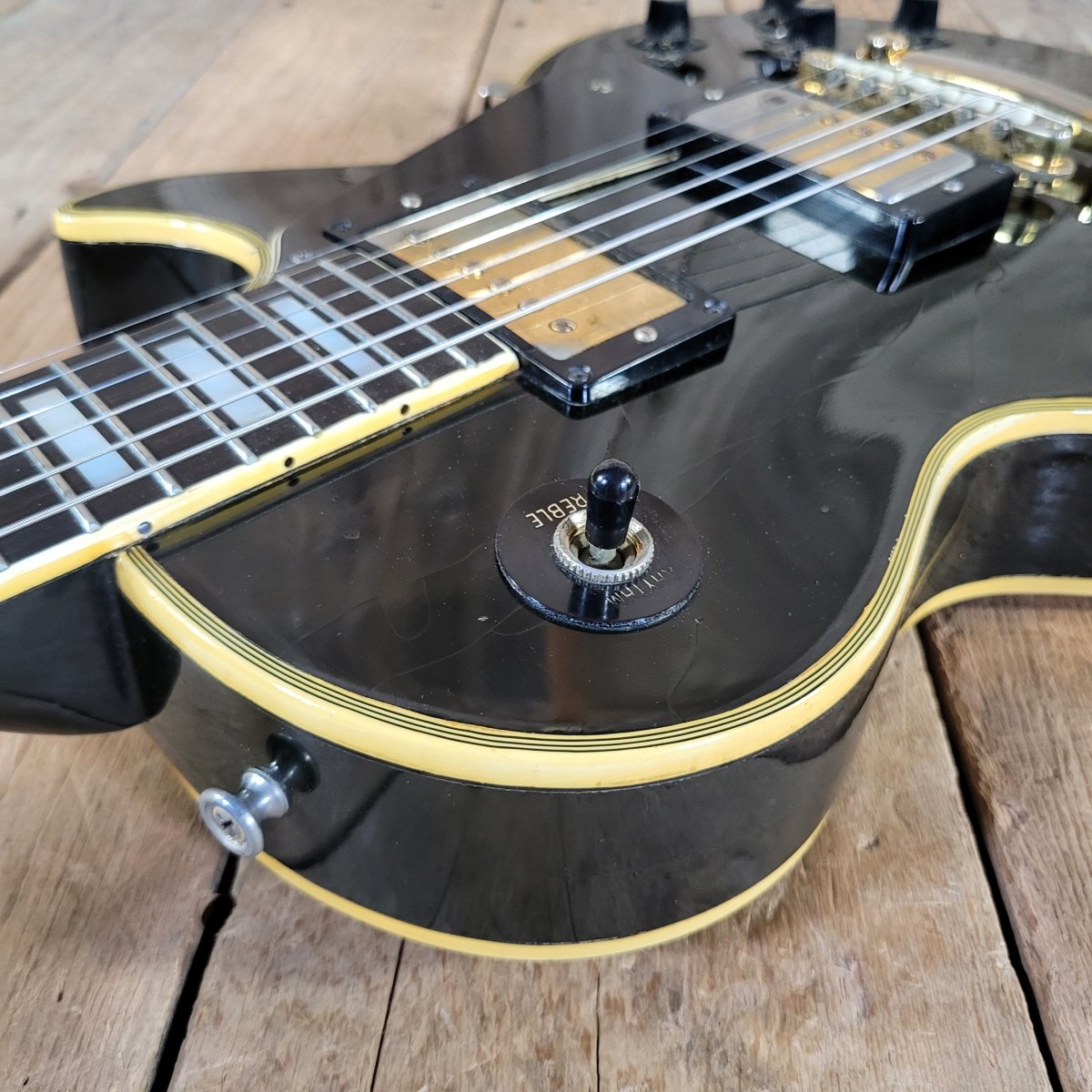 Gibson Les Paul Custom Black 1970 - Mahar's Vintage Guitars