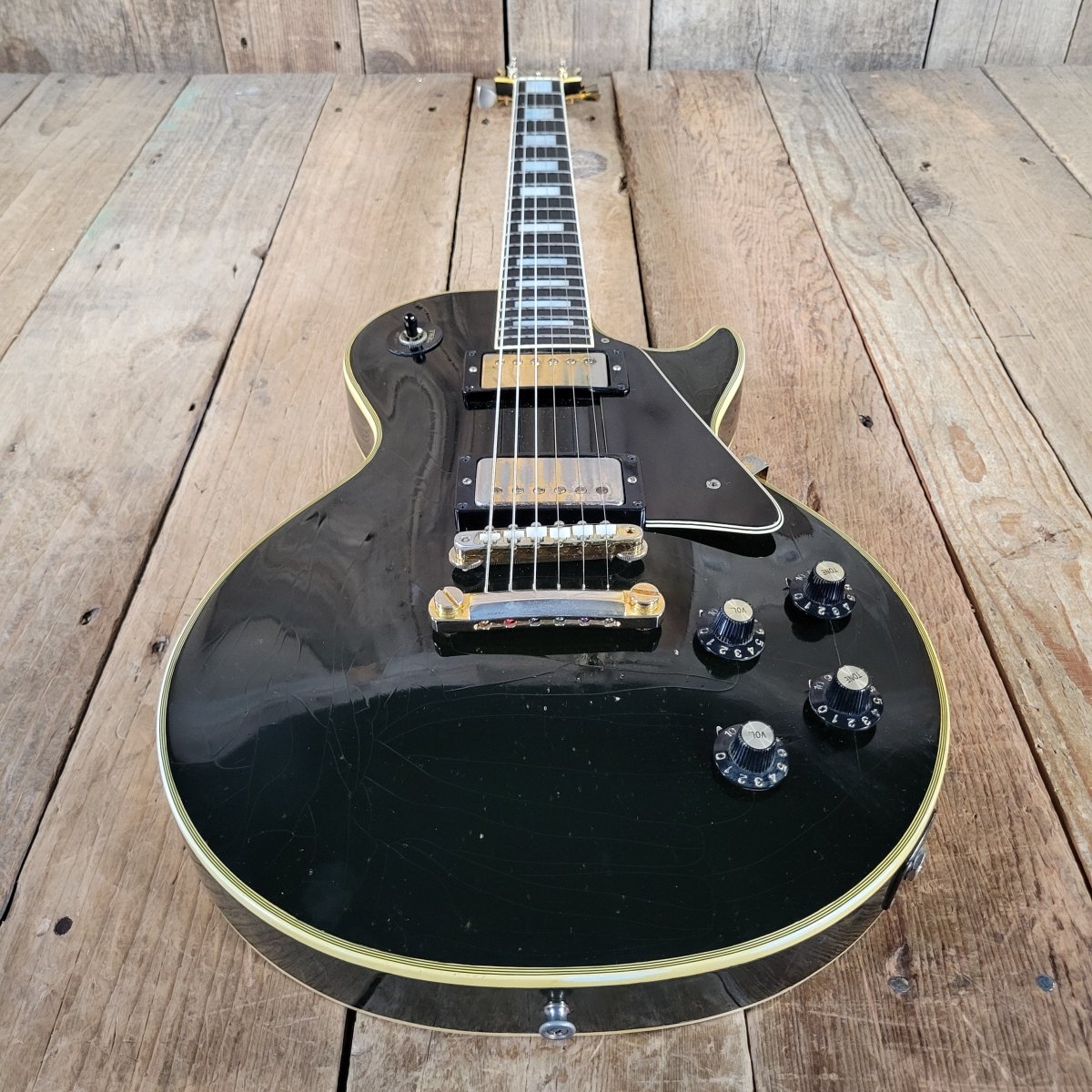 Gibson Les Paul Custom Black 1970 - Mahar's Vintage Guitars