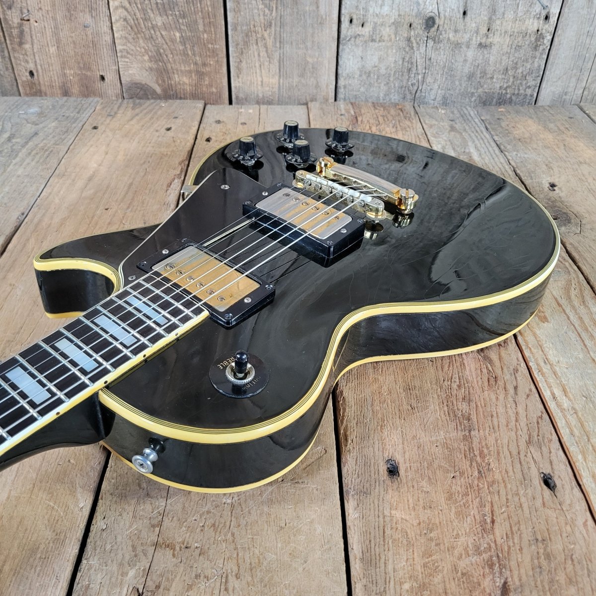 Gibson Les Paul Custom Black 1970 - Mahar's Vintage Guitars