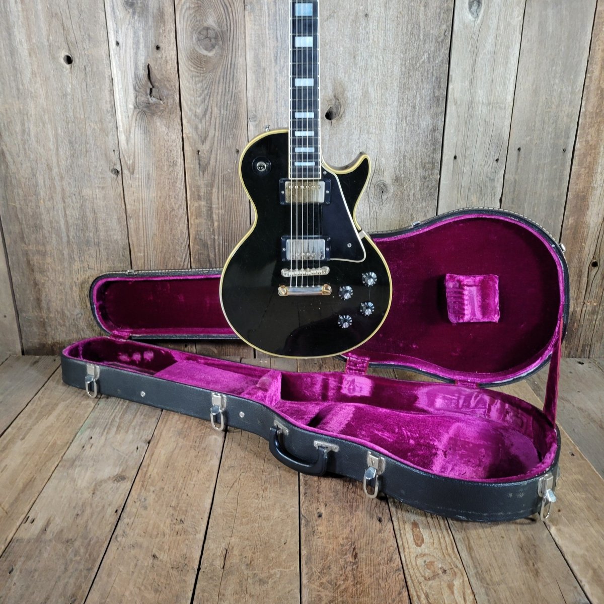 Gibson Les Paul Custom Black 1970 - Mahar's Vintage Guitars