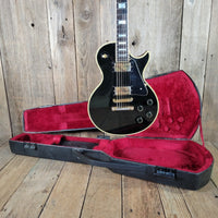 Gibson Les Paul Custom Ebony 1980 All Original w/ Case - Mahar's Vintage Guitars