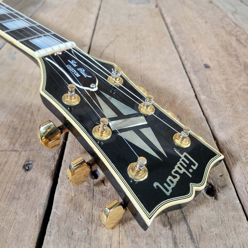 Gibson Les Paul Custom Ebony 1980 All Original w/ Case - Mahar's Vintage Guitars