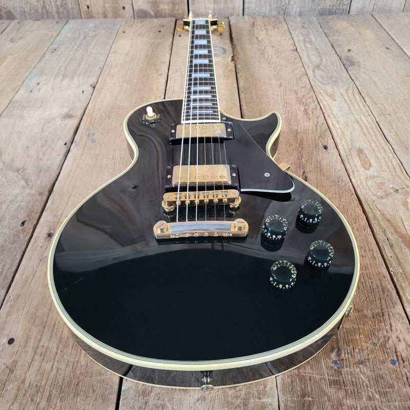 Gibson Les Paul Custom Ebony 1980 All Original w/ Case - Mahar's Vintage Guitars