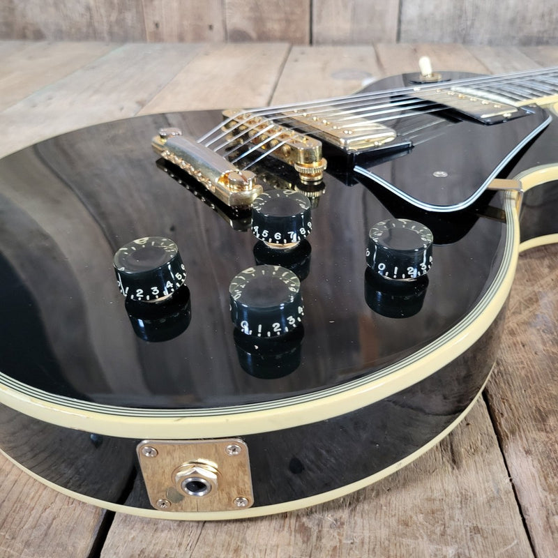 Gibson Les Paul Custom Ebony 1980 All Original w/ Case - Mahar's Vintage Guitars
