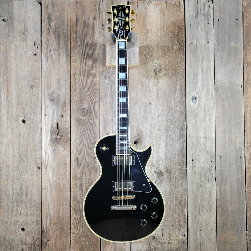 Gibson Les Paul Custom Ebony 1980 All Original w/ Case - Mahar's Vintage Guitars