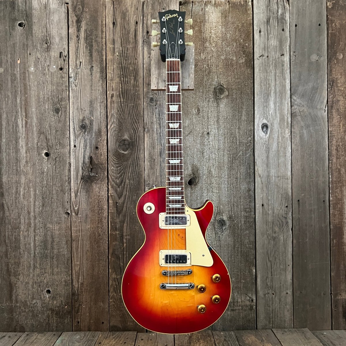 Gibson Les Paul Deluxe 1972 Cherry Sunburst - Mahar's Vintage Guitars