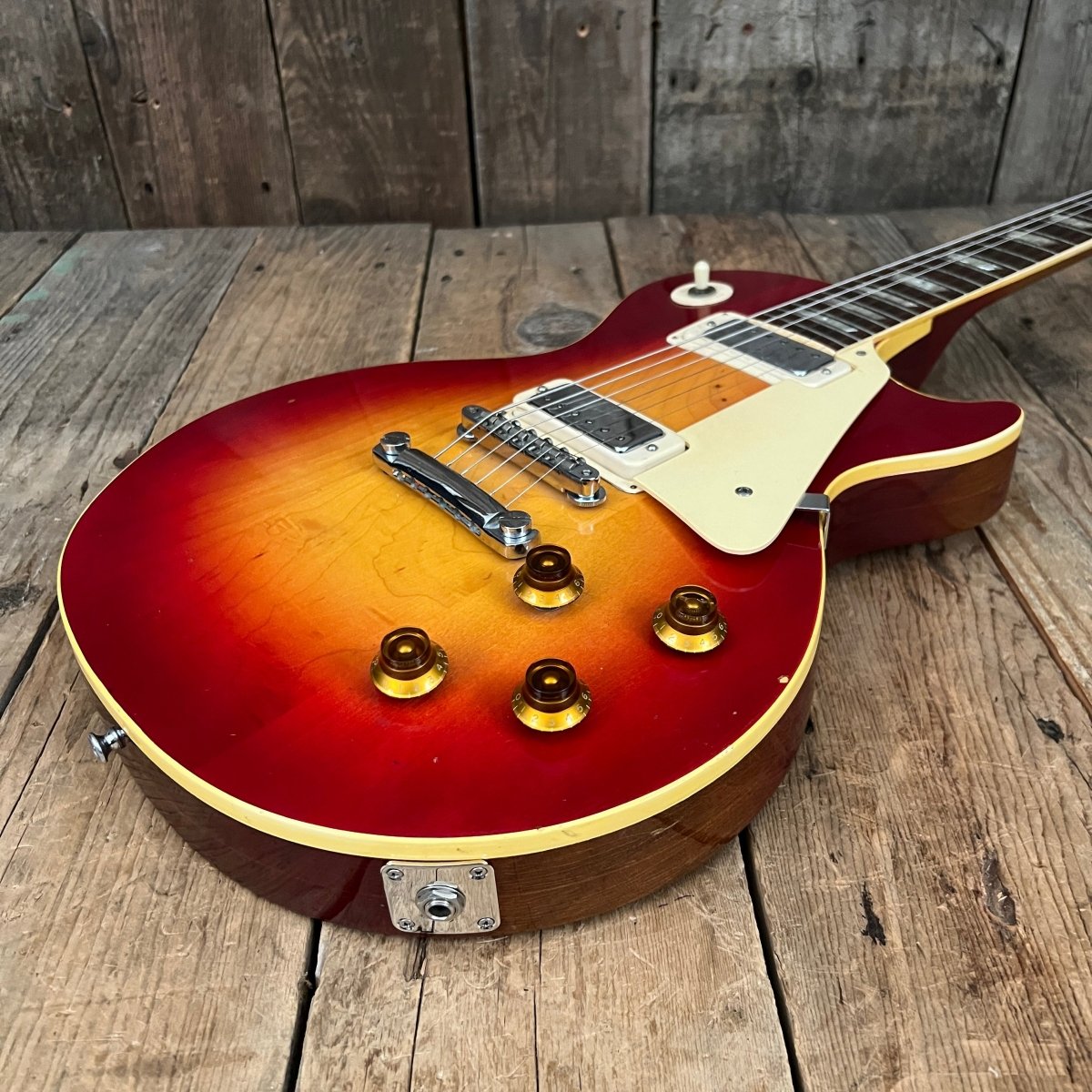 Gibson Les Paul Deluxe 1972 Cherry Sunburst - Mahar's Vintage Guitars