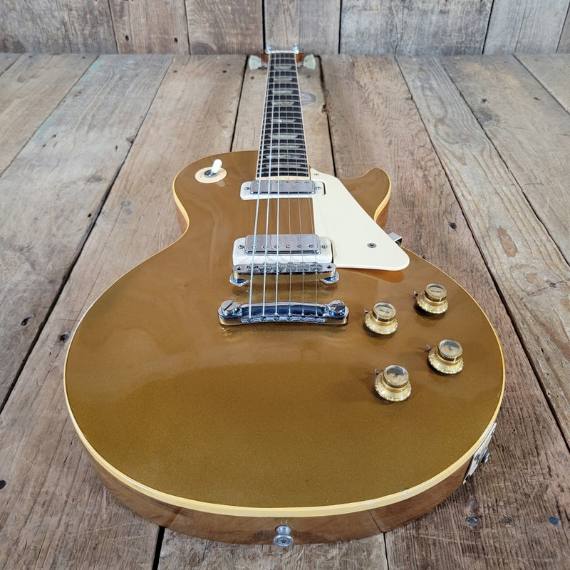 Gibson Les Paul Deluxe Gold Top 1974 - Mahar's Vintage Guitars