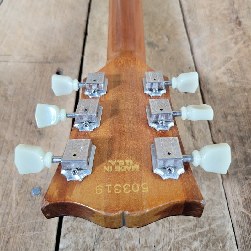 Gibson Les Paul Deluxe Gold Top 1974 - Mahar's Vintage Guitars