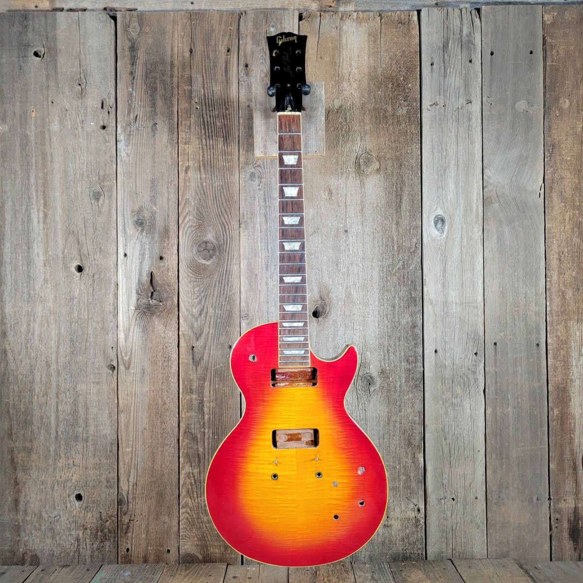 Gibson Les Paul Husk Luthier's Project Body & Neck - Mahar's Vintage Guitars